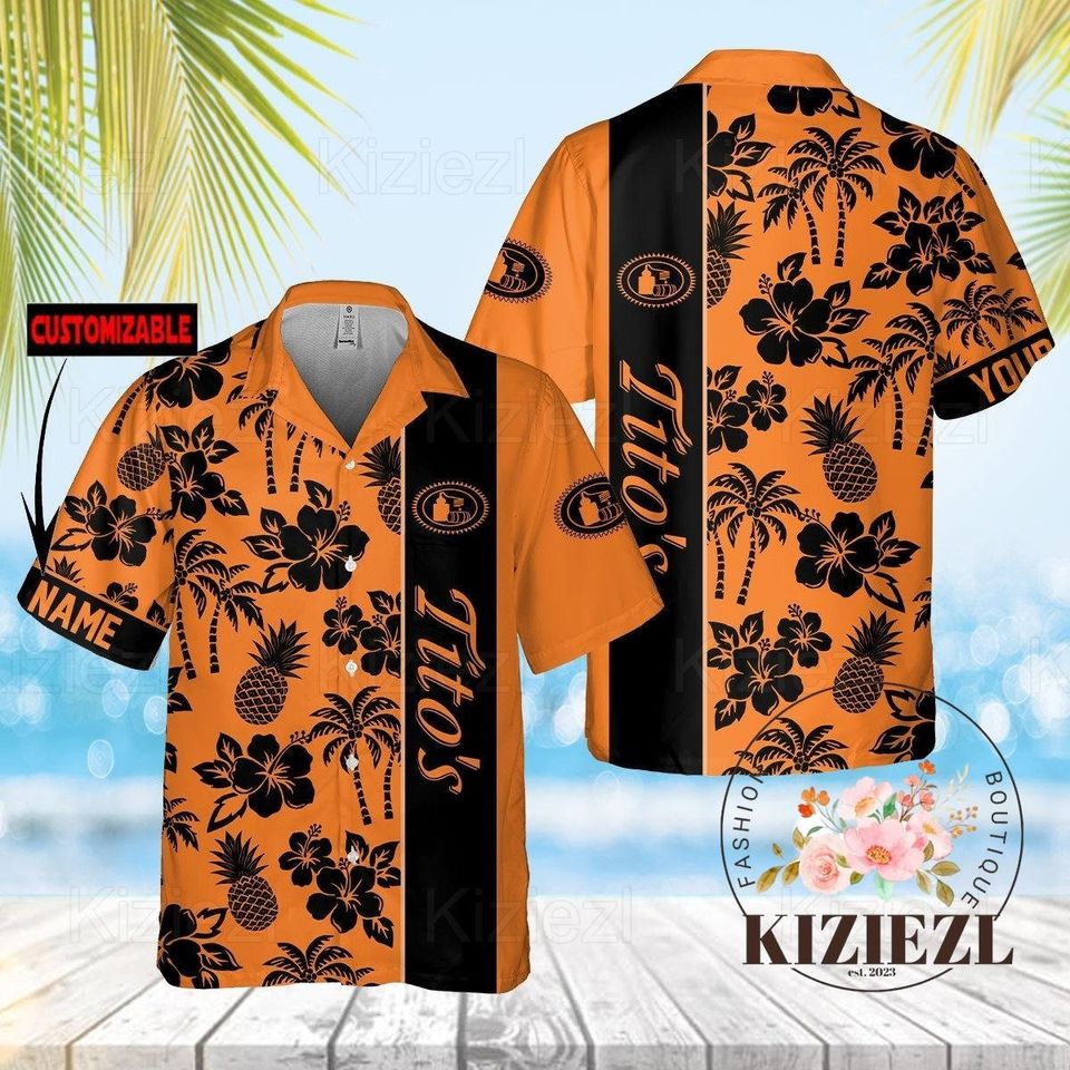 Titos Hawaiian Shirt, 3D Hawaiian Aloha Shirt, Tito Handmade Shirt
