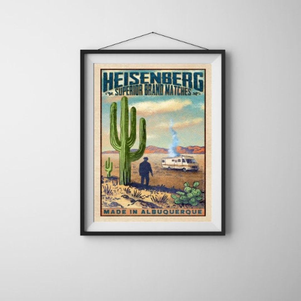 Breaking Bad Poster | Movie Poster | Series Poster