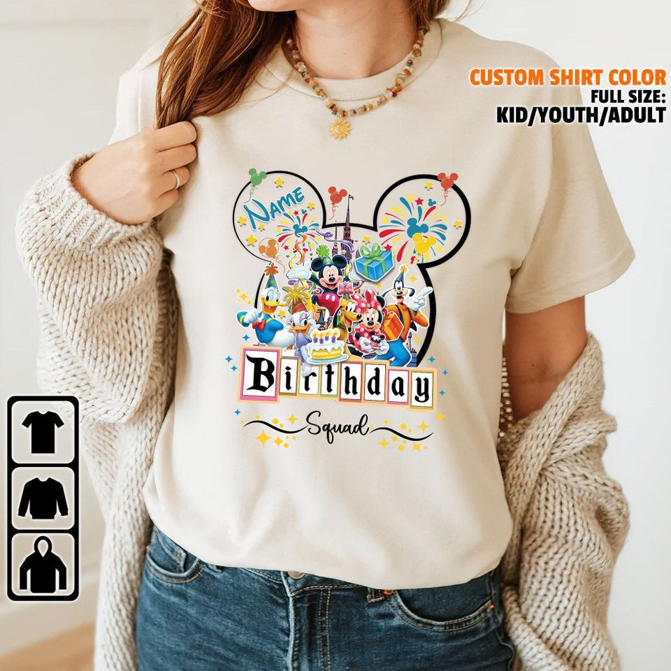 Disney Birthday Squad T-Shirt