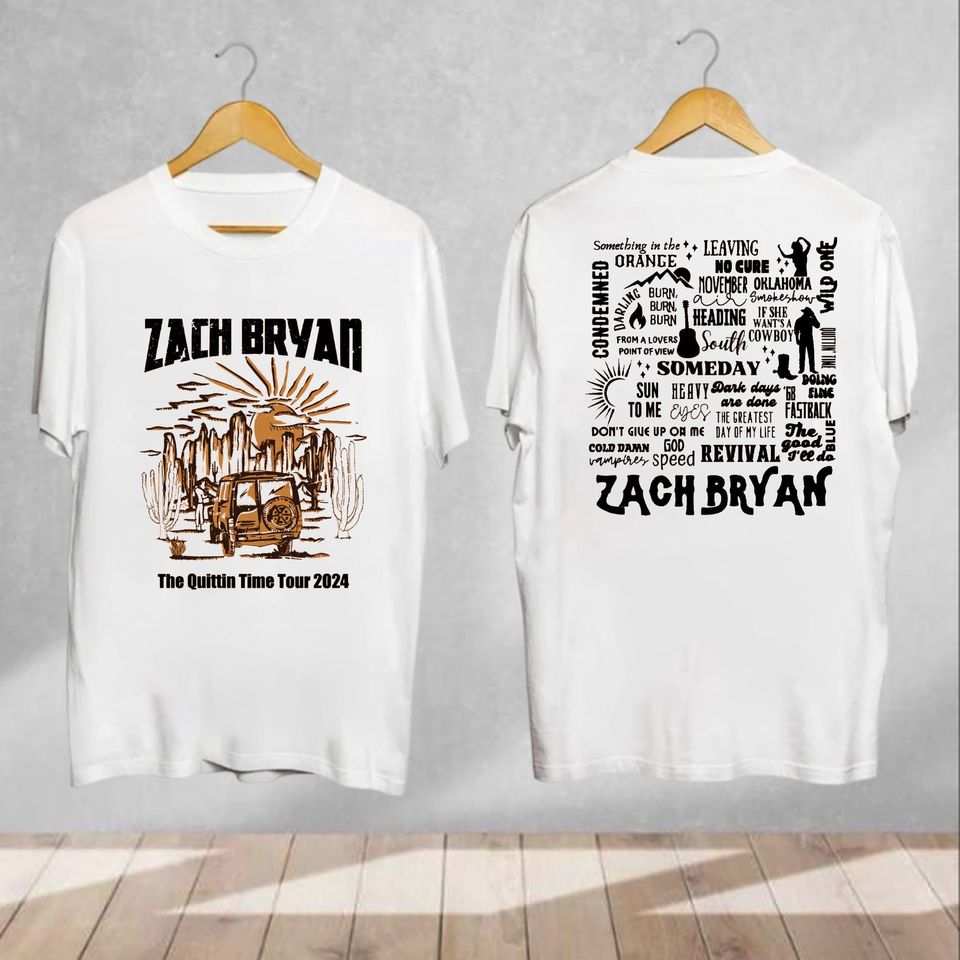 Zach Bryan Shirt Fan Gift, Zach Bryan Tour Shirt, Zach Bryan Concert Shirt