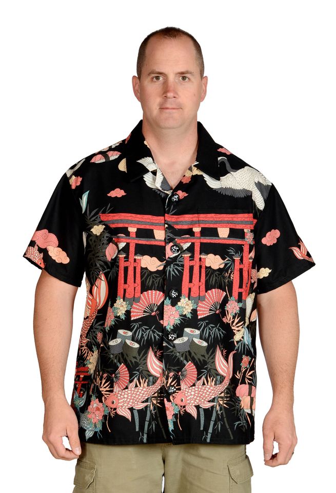 Asian Garden Hawaiian Shirt