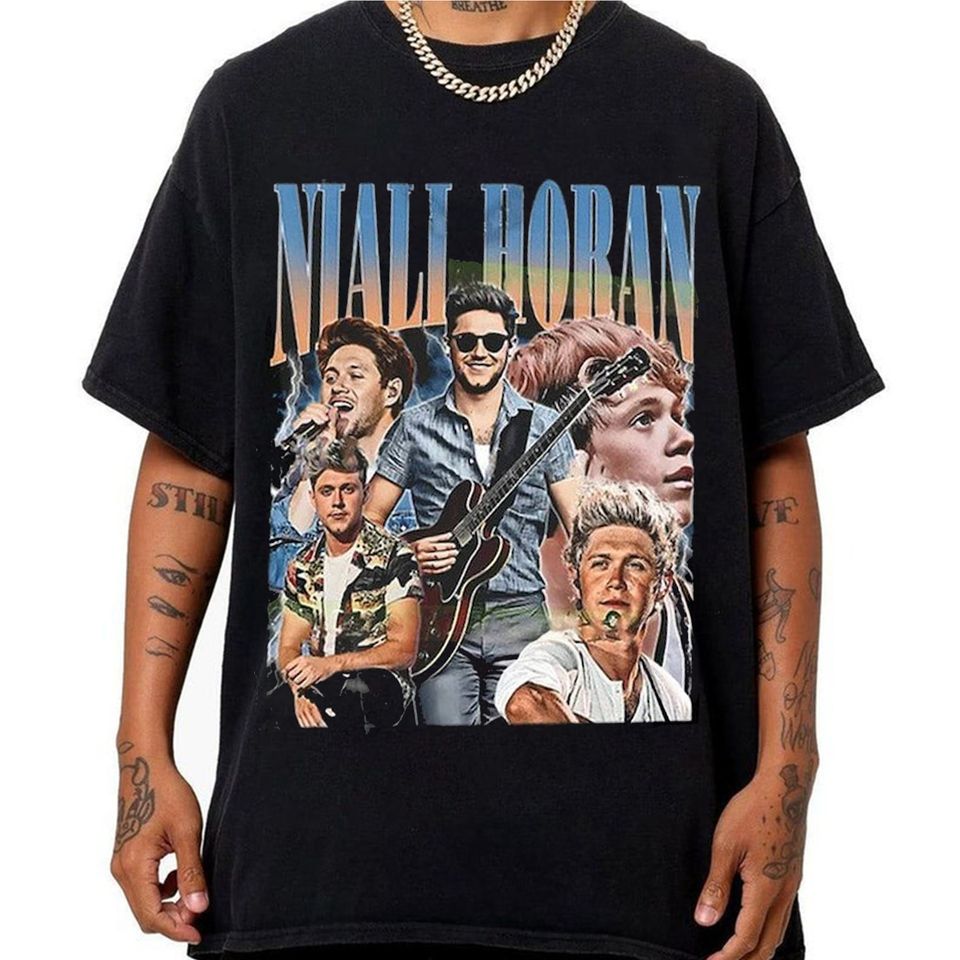 Vintage Niall Horan Shirt, Creative Niall Horan Merch 90s Shirt, The Bootleg Shirt
