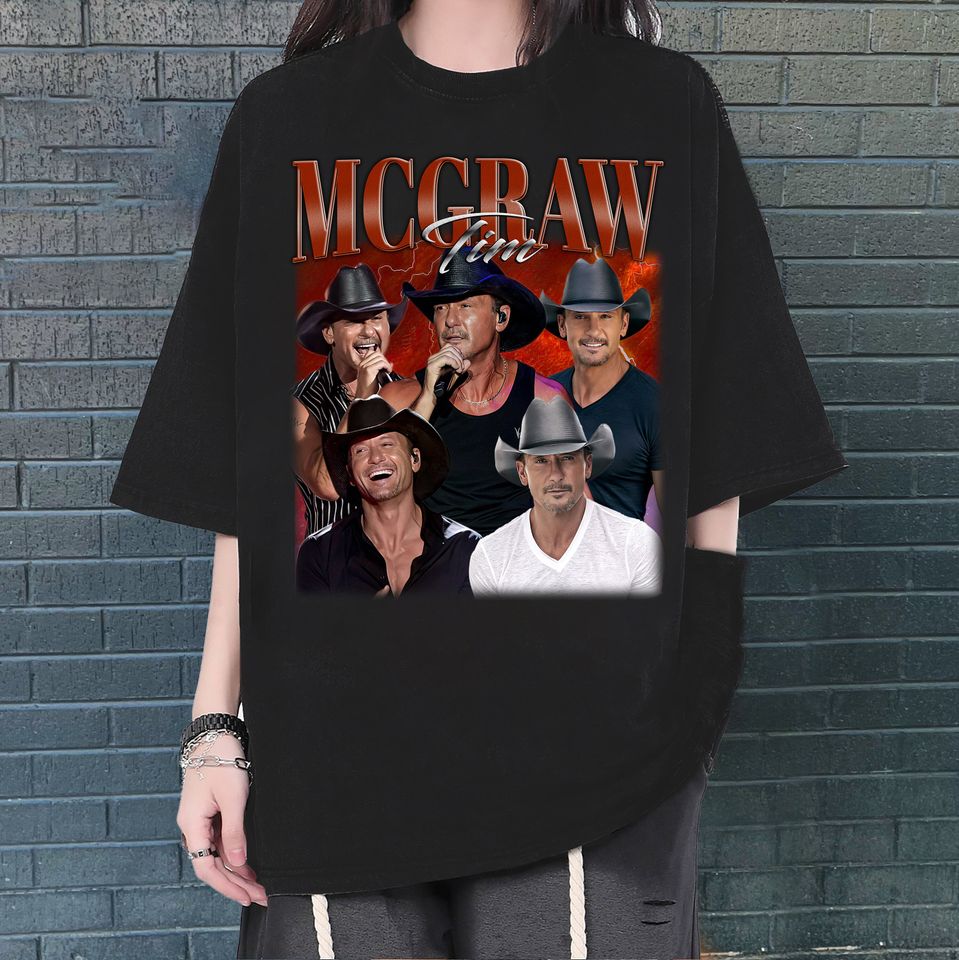 Tim Mcgraw T-Shirt, Tim Mcgraw Shirt, Tim Mcgraw Tees, Hip hop Graphic, Unisex Tees, Bootleg Retro 90's Fans, Trendy Tee