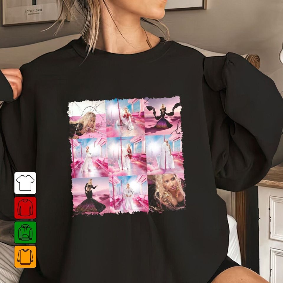 Nicki Minaj Pink Friday Shirt, Gag City Pink Friday 2 World Tour Sweatshirt