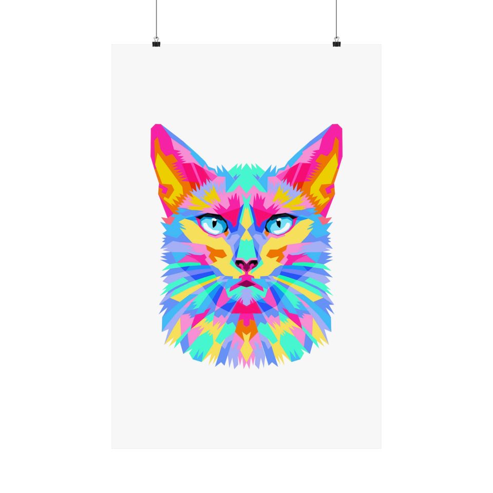 Cat Design Premium Matte Vertical Posters