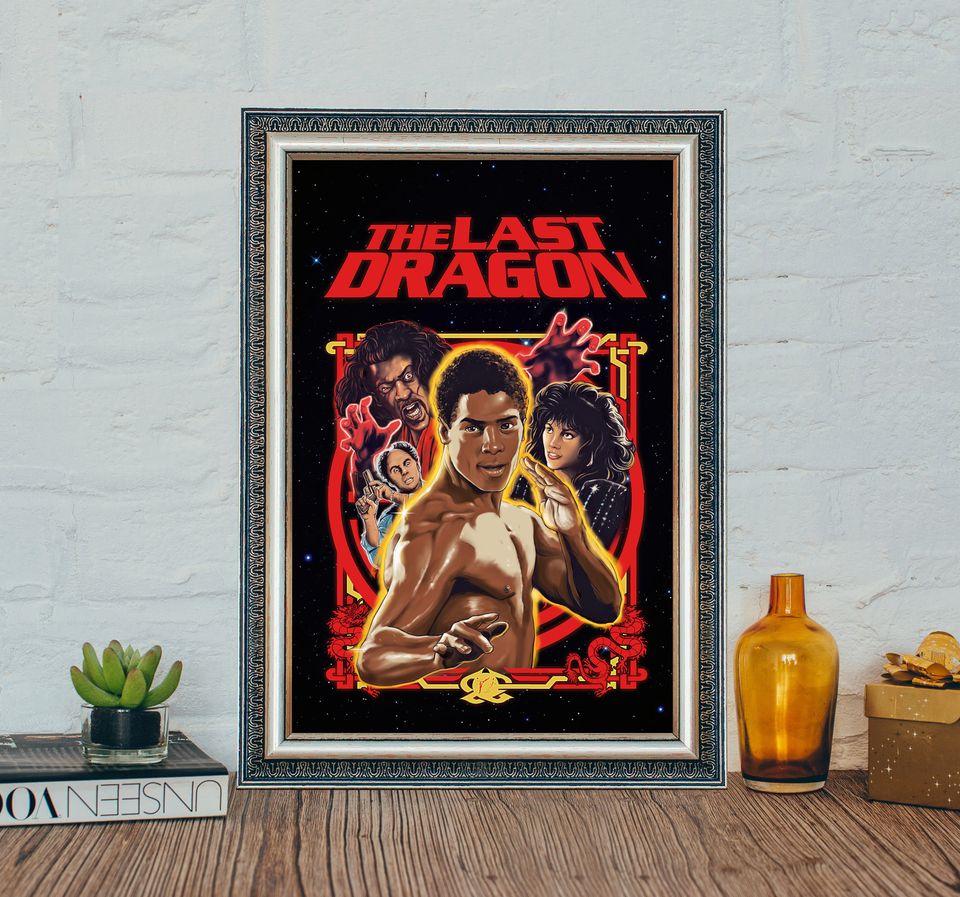 The Last Dragon Movie Poster, The Last Dragon Movie Poster