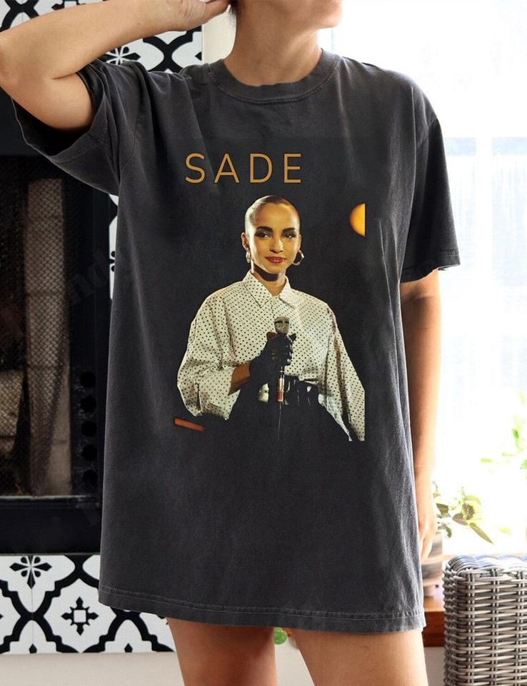 Sade Retro Vintage T-Shirt Tour, Trendy Sade T-Shirt