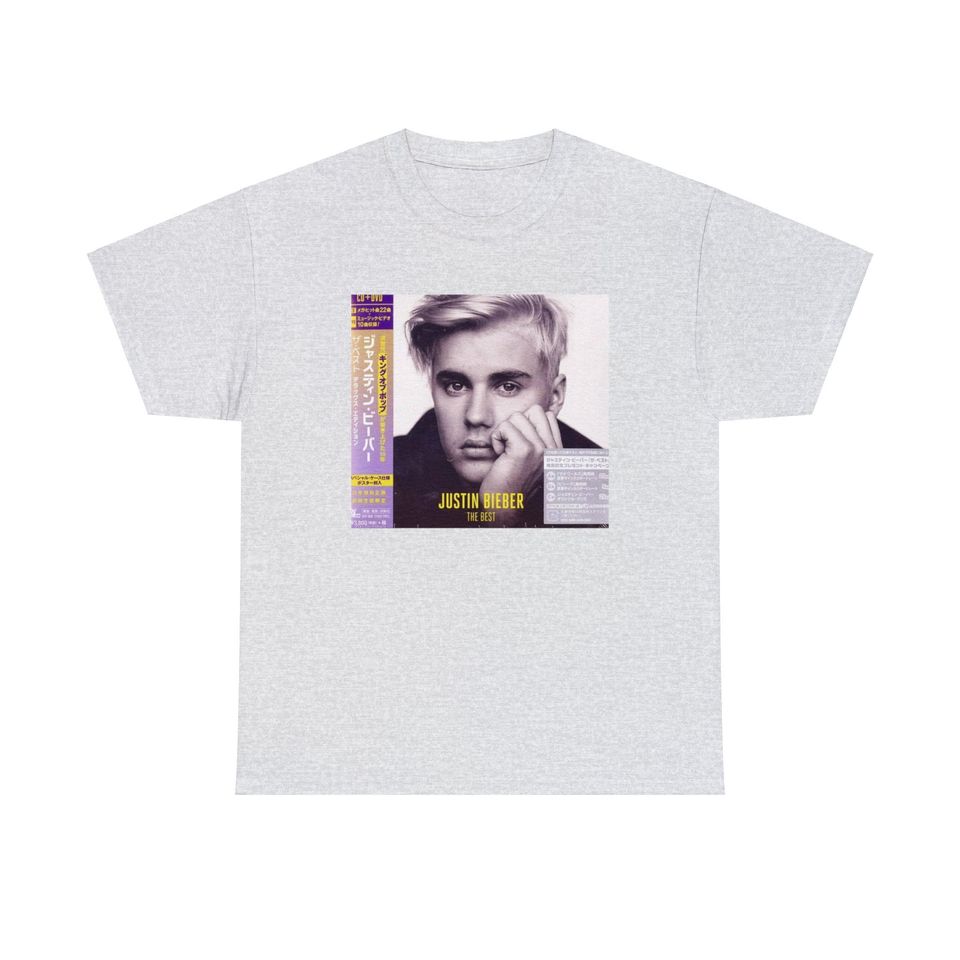 Justin Bieber Japan Shirt, Music Artist Inspired T-Shirt