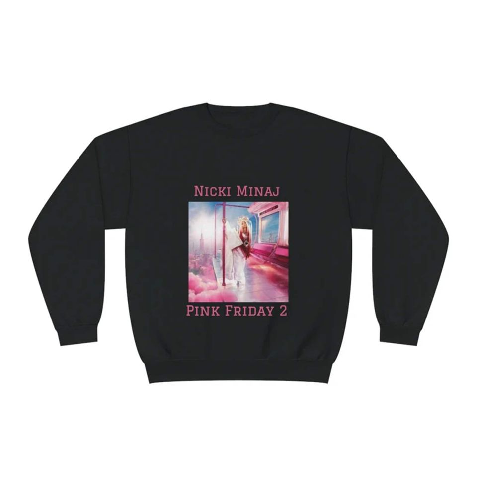 Nicki Minaj Sweatshirt, Pink Friday 2 Tour 2024, Rap Sweatshirt, Nicki Minaj merch shirt