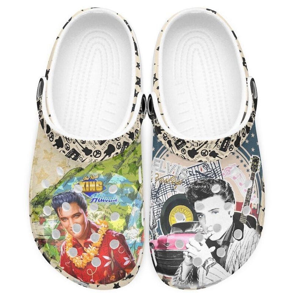 Personalized Elvis Presley Rock Disney Clogs | ID 20743913 by Amrit Pal ...