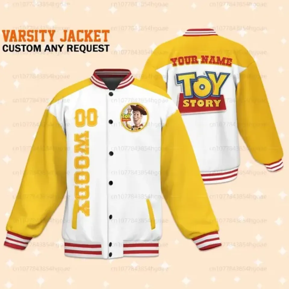 2024 Toy Story Woody Baseball Jacket Buzz Lightyear
