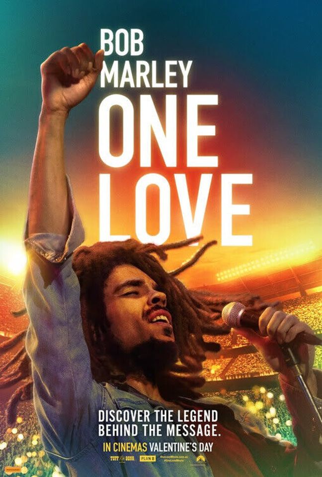 Bob Marley: One Love 2024 Movie Poster