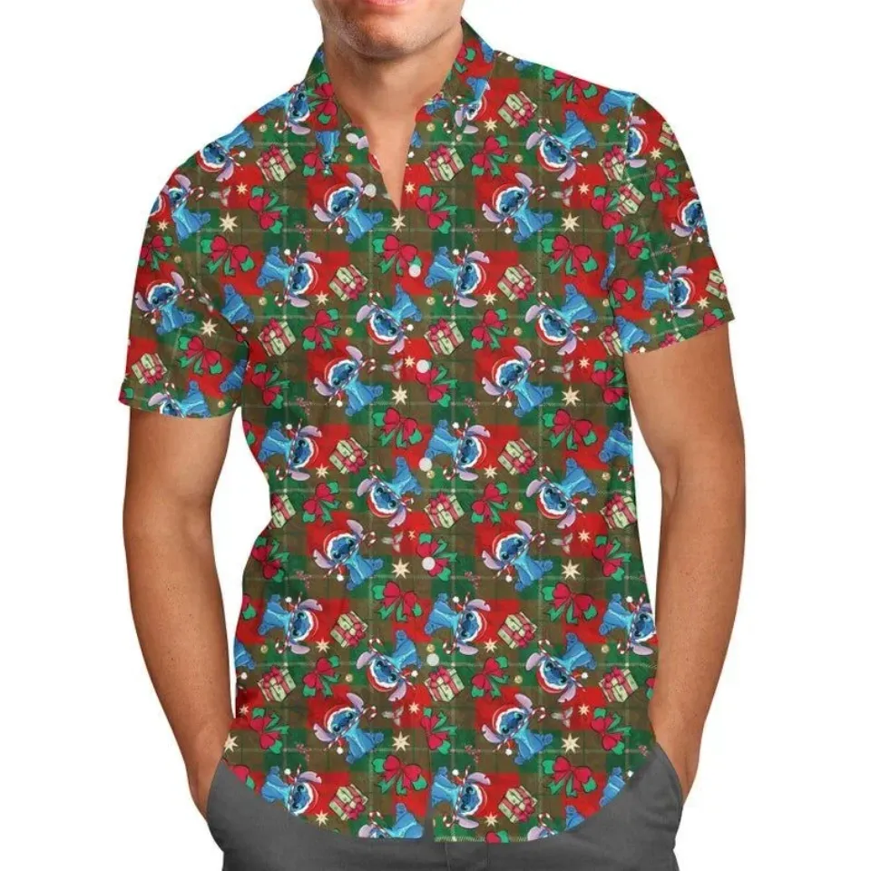 Stitch Hawaiian Shirts Disney Stitch Beach Shirts