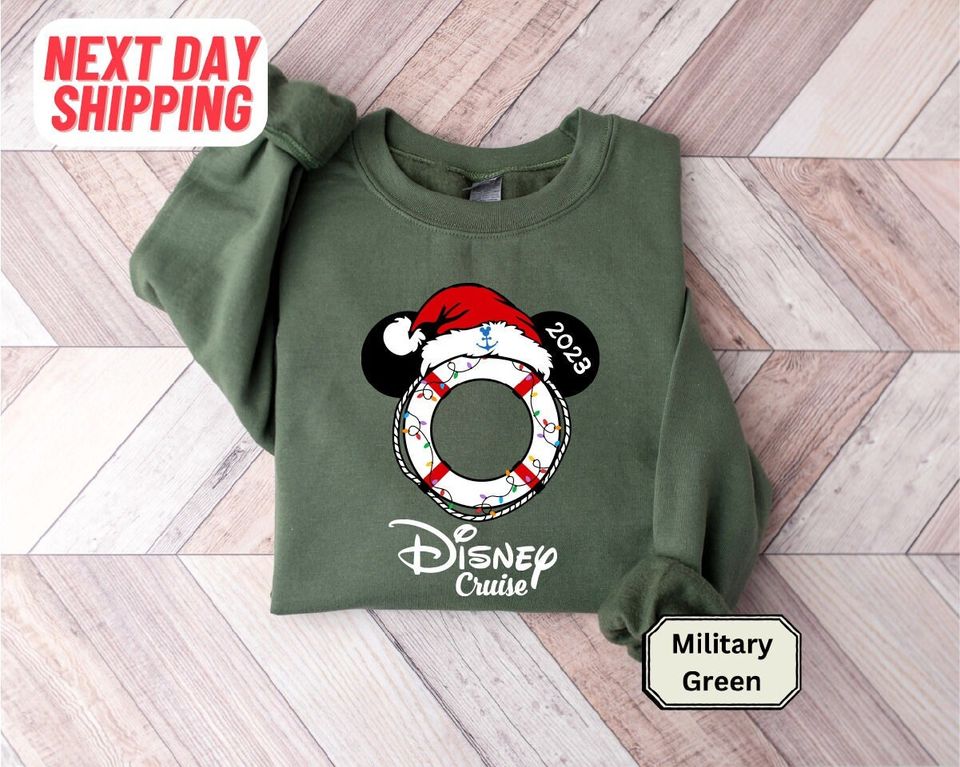 Mickey and Friends Disney Cruise Line 2023 Sweatshirt, Disney Family Sweatshirt