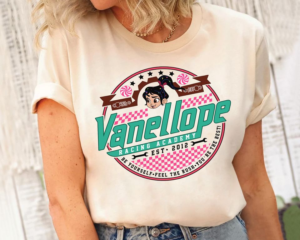 Retro Disney Vanellope Racing Academy Est 2012 Shirt
