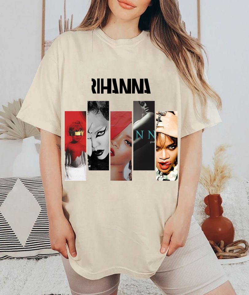 Vintage 90s Graphic Style Rihanna T-Shirt - Rihanna Vintage T Shirt