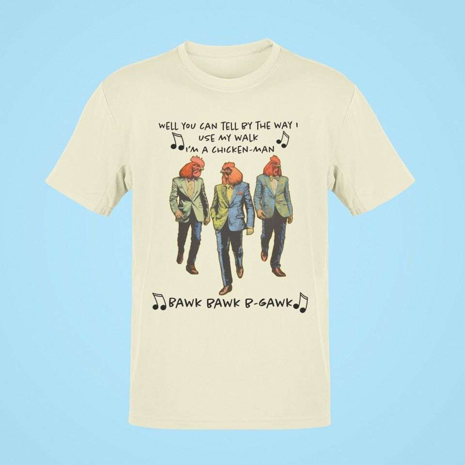 Dad Joke Shirt, Funny Chicken Tee, Bee Gee's T-shirt