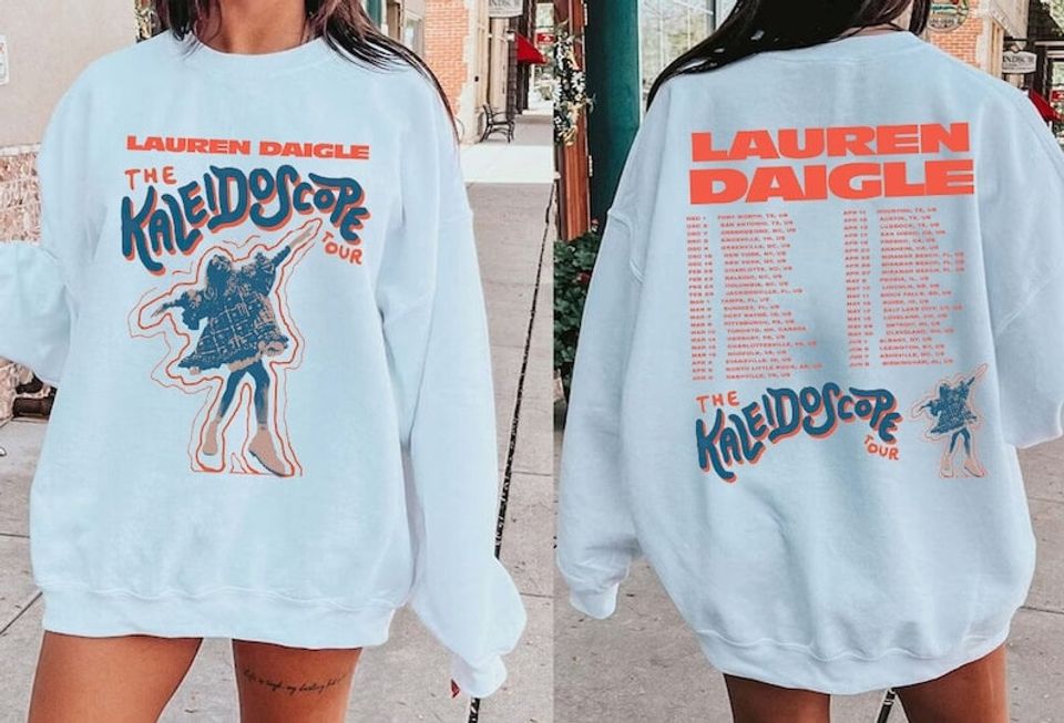 Vintage Retro 90s Lauren Daigle The Kaleidoscope Tour Baby Sweatshirt