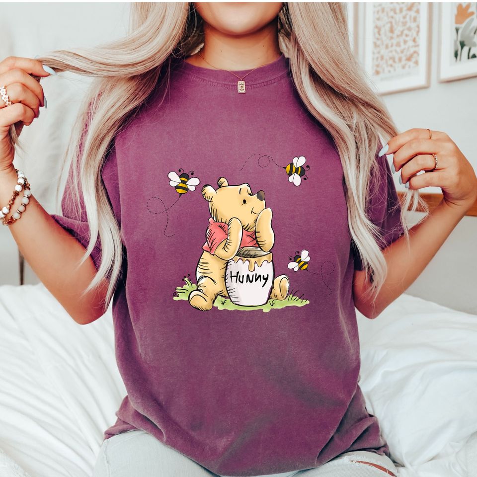 Pooh T Shirt, Winnie The Pooh Shirt, Pooh Shirt, Disney Pooh T-Shirt