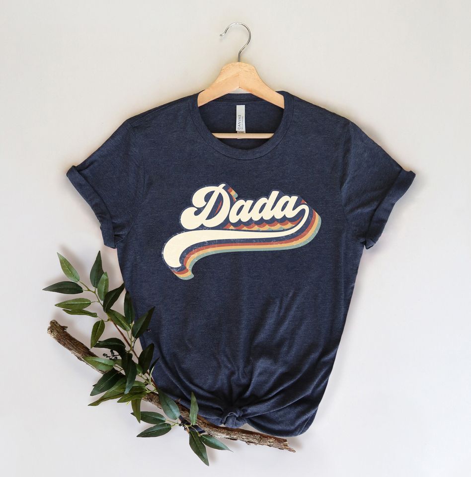 Retro Dada Shirt, New Dad Shirt,Dada Shirt,Daddy Shirt,Father's Day Shirt
