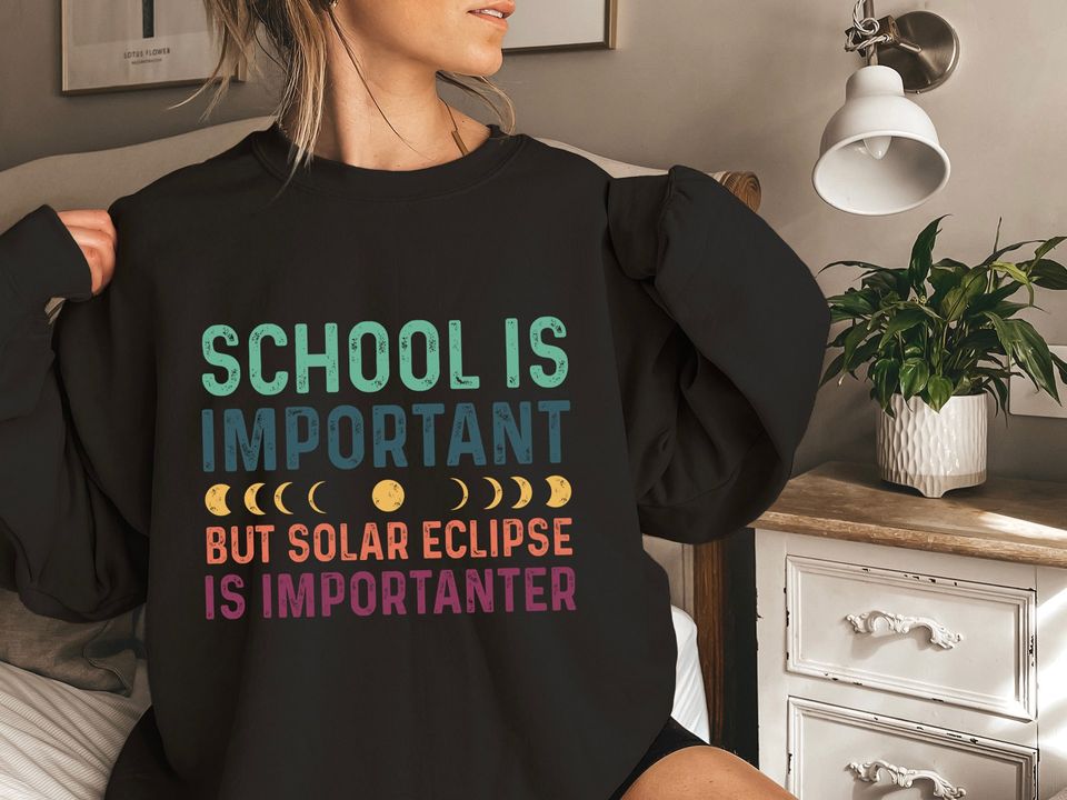 Total Solar Eclipse 2024 Sweatshirt