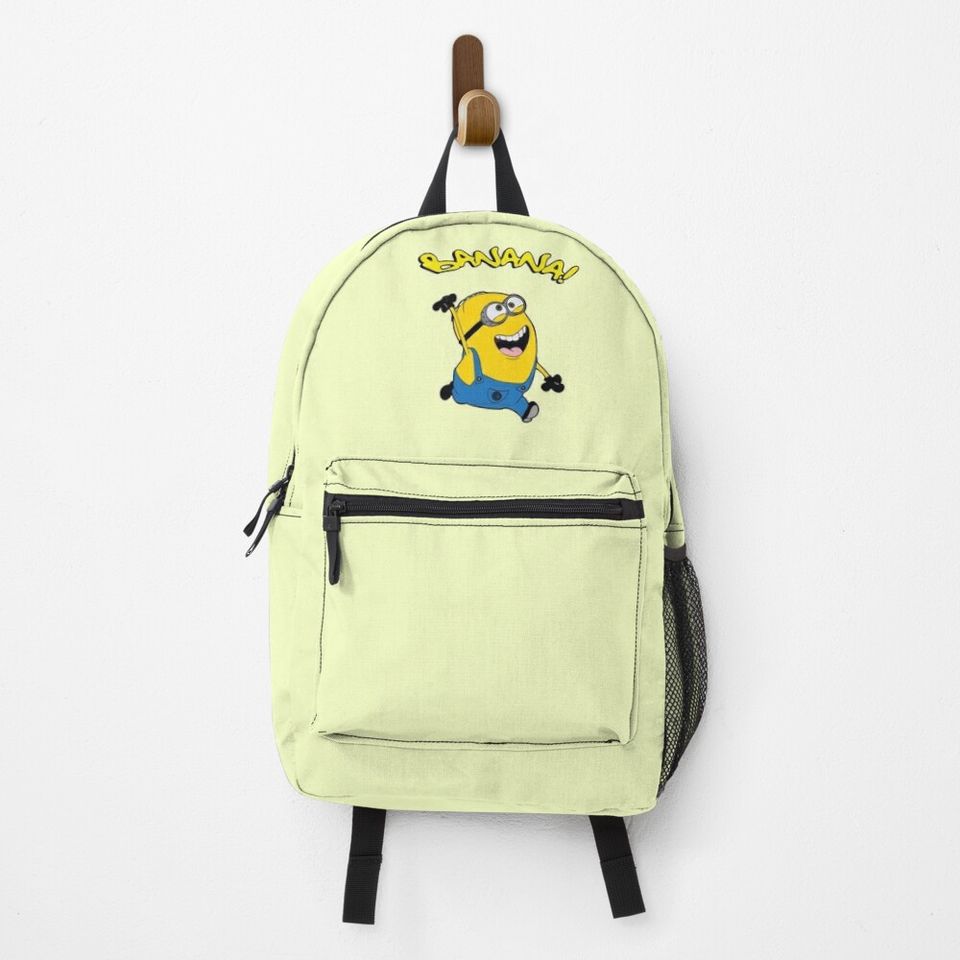 Minion banana Backpack, School Backpack