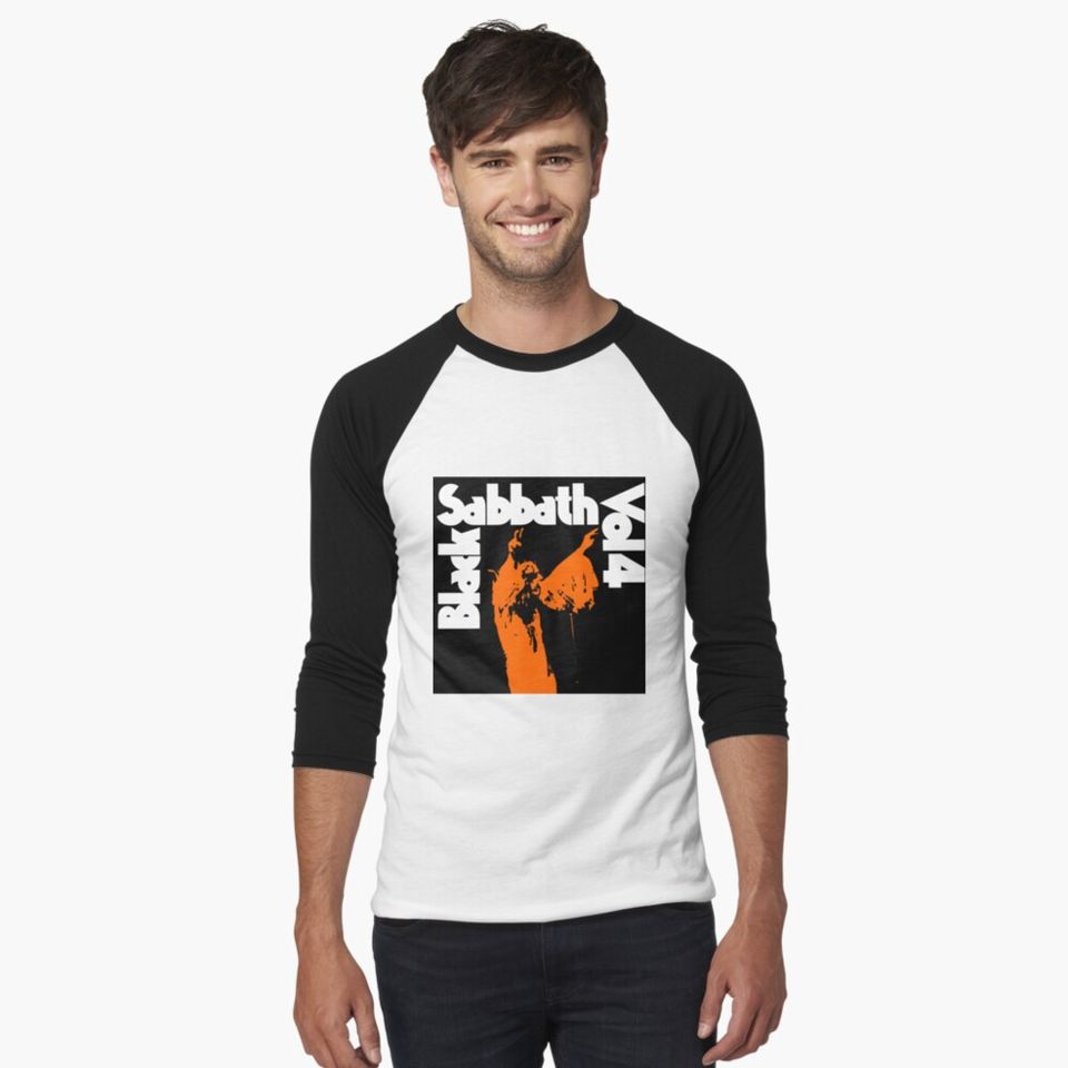 Black Sabbath Baseball ¾ Sleeve T-Shirt