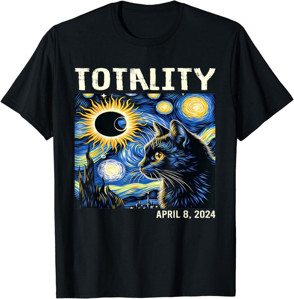 Solar Eclipse 2024 Totality April 8 Men Women Kids T-Shirt