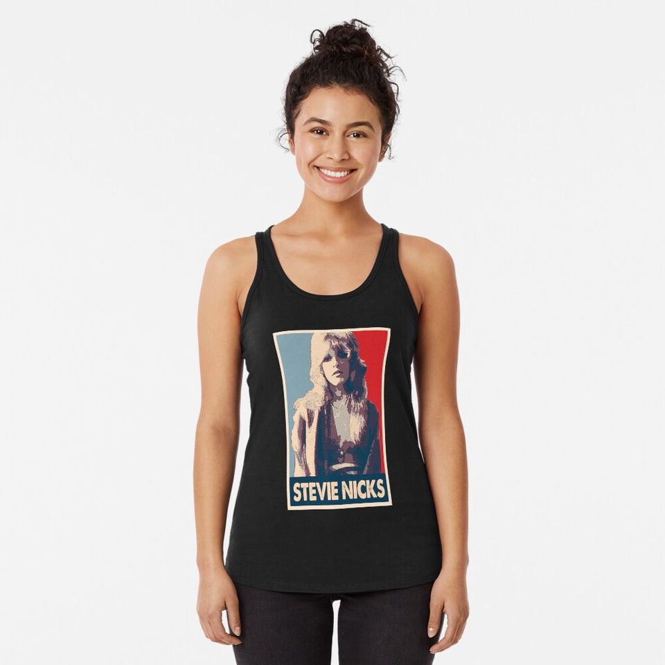 Stevie Nicks Dreams Come True Racerback Tank Top
