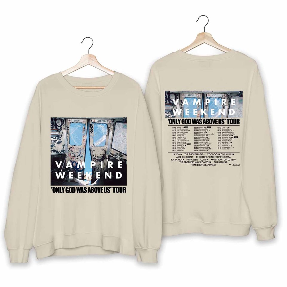 Vampire Weekend 2024 Tour Shirt, Vampire Weekend Band Fan Sweatshirt