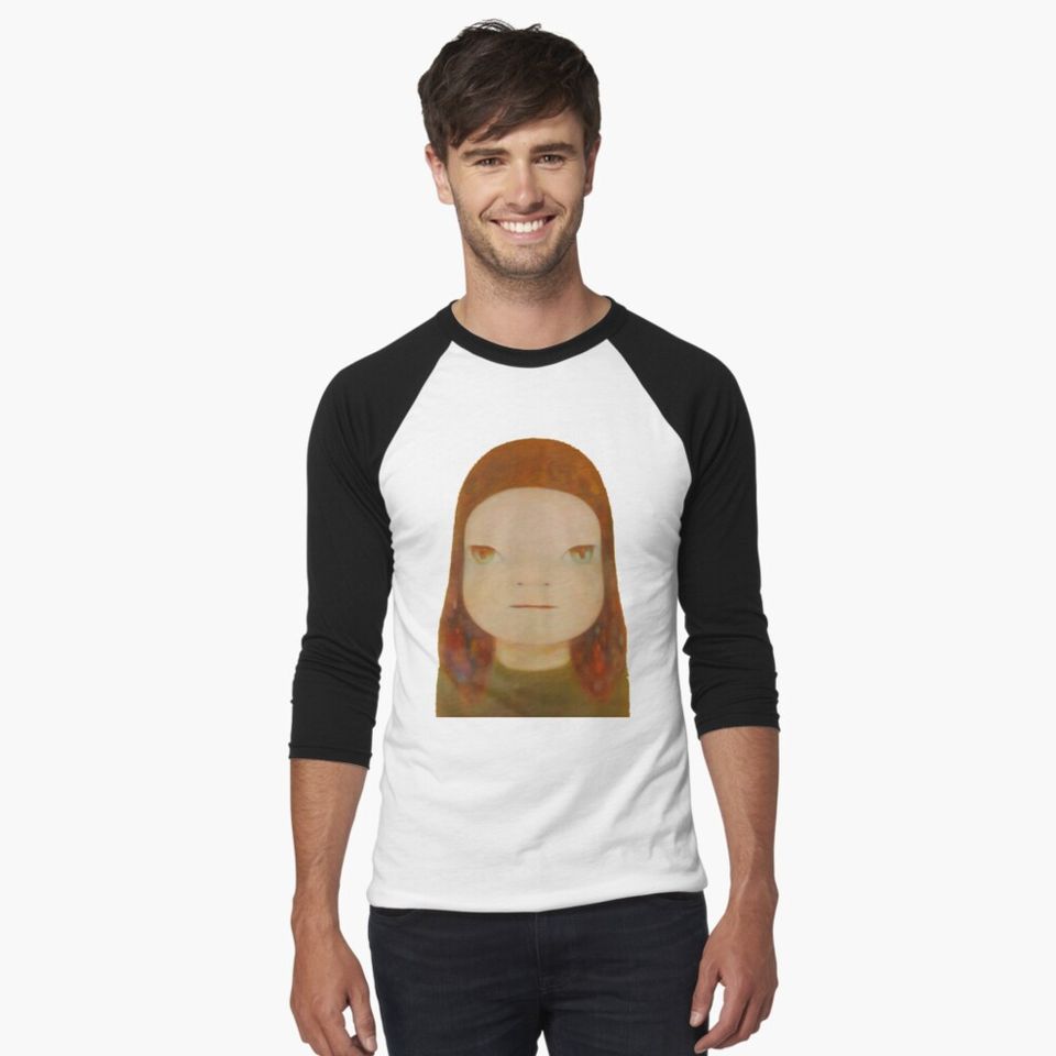 yoshitomo nara Baseball ¾ Sleeve Tee