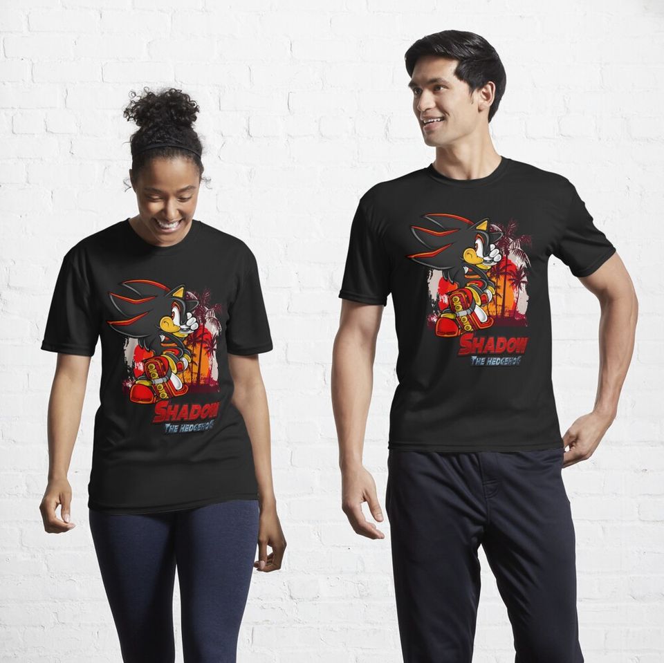 Shadow the hedgehog Active T-Shirt