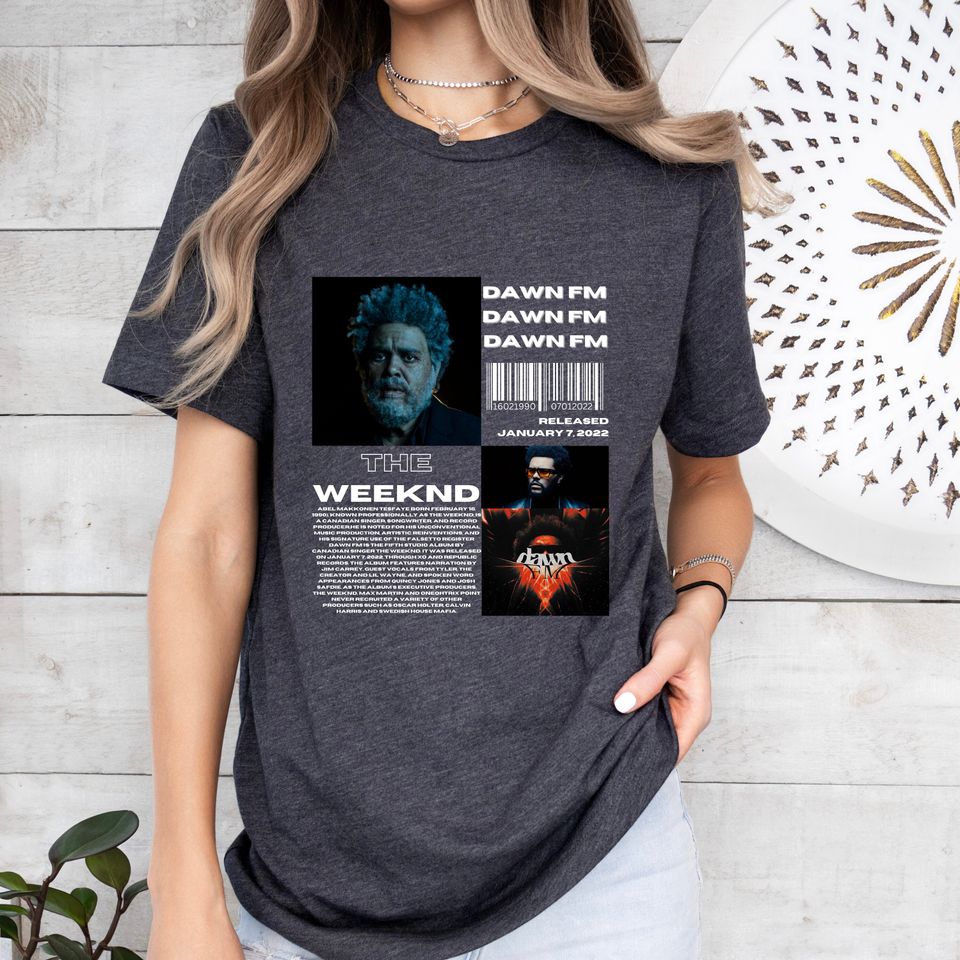 Vintage Weeknds T-shirt,Weeknds Album TShirt