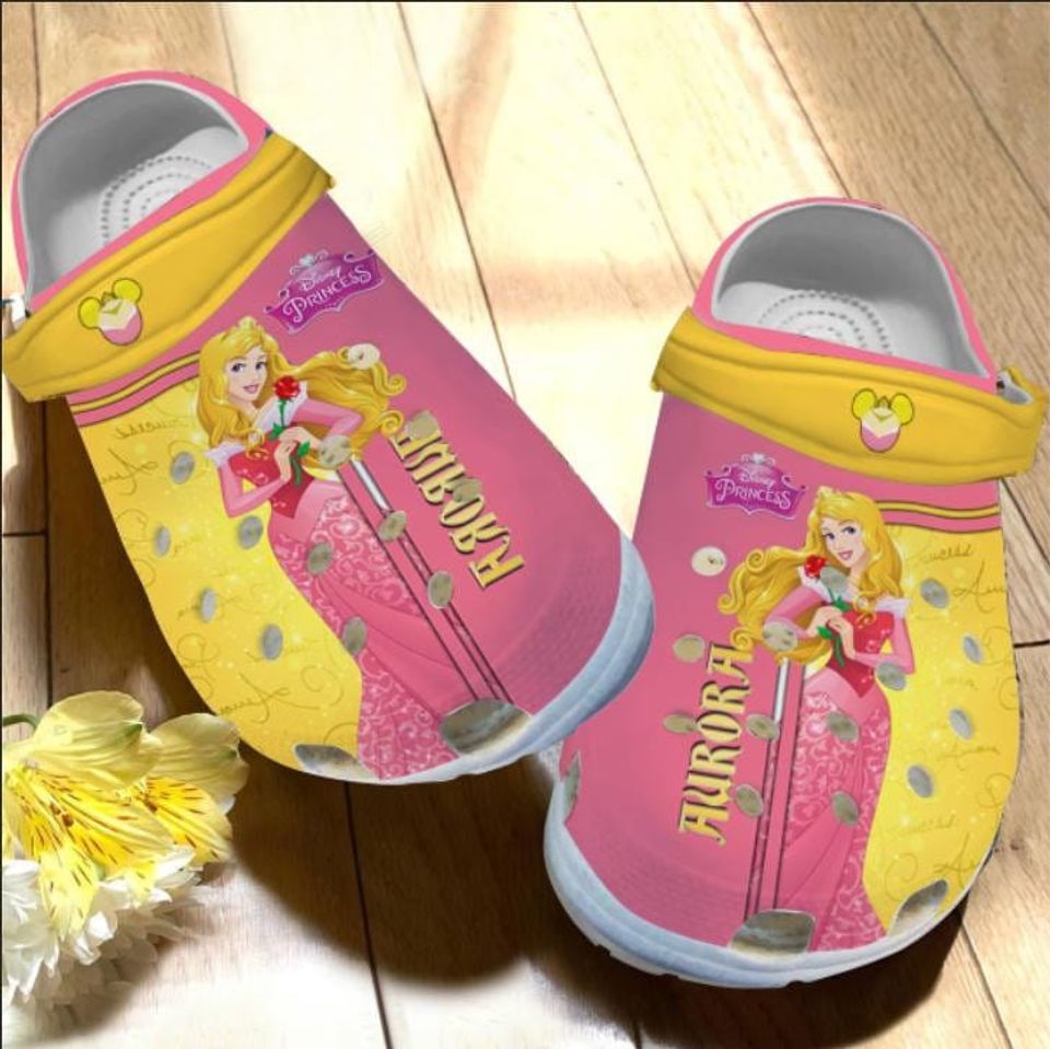 Aurora Princess Clogs Shoes, Gift For Kids, Gift For Her
