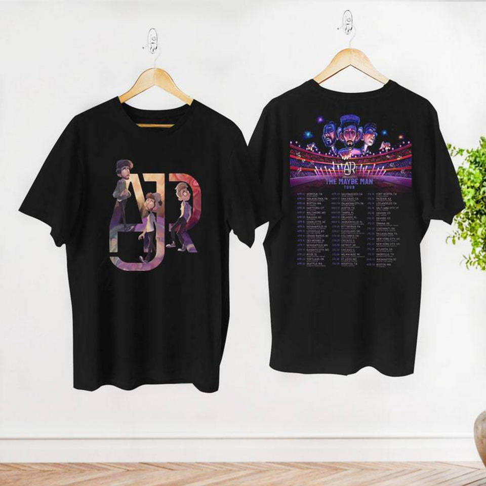 AJR The Maybe Man Tour 2024 Double Sided Shirt