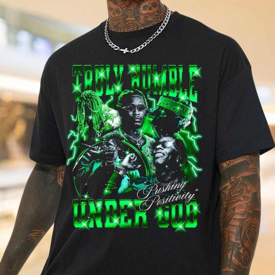 Vintage 90s Young Thug "Truly Humble Under God" Graphic