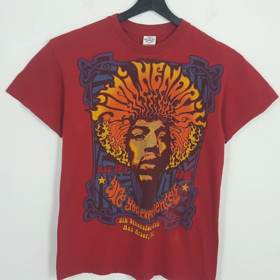 Jimi Hendrix - "Are You Experienced" shirt, Jimi Hendrix Experience Album