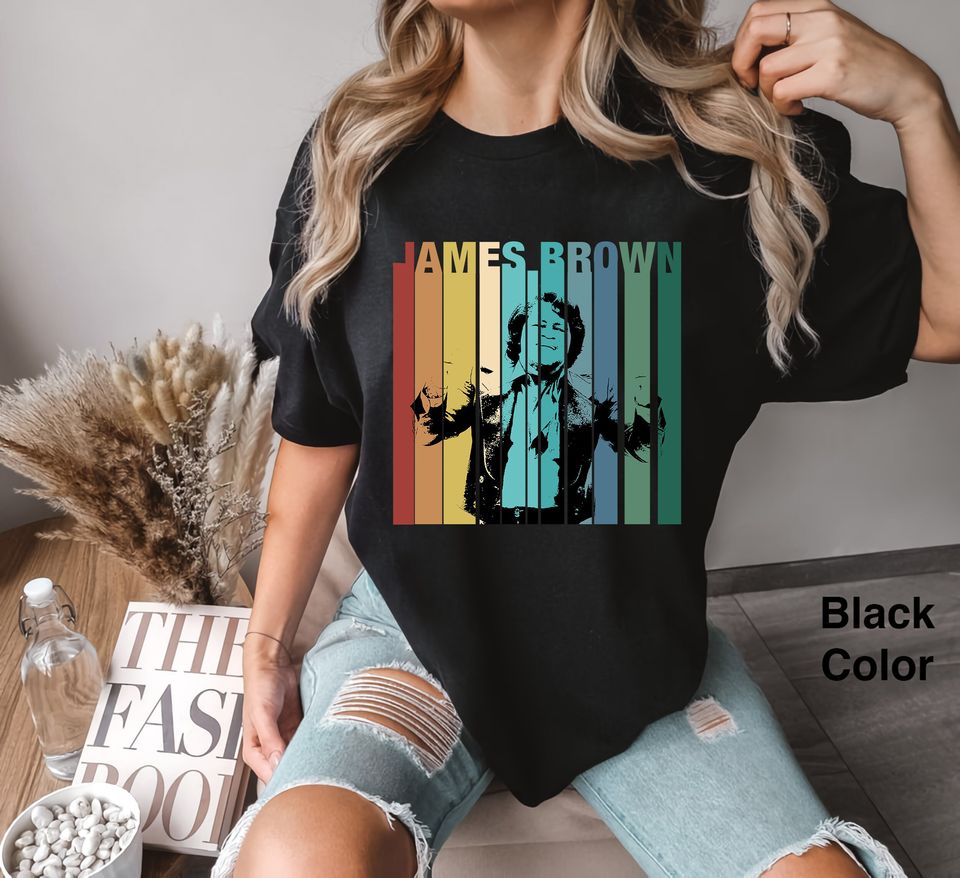 James Brown Retro Vintage T-Shirt