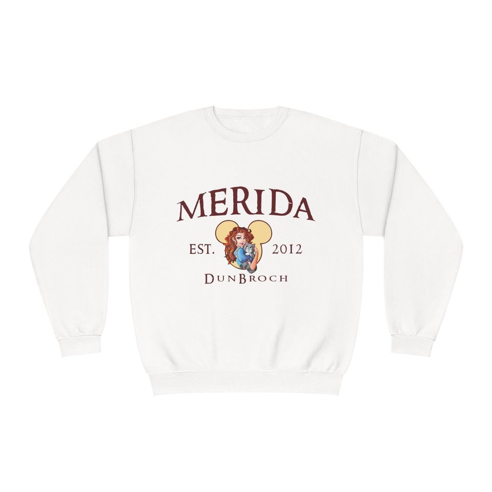Merida Retro Disneyland Princess Sweatshirt