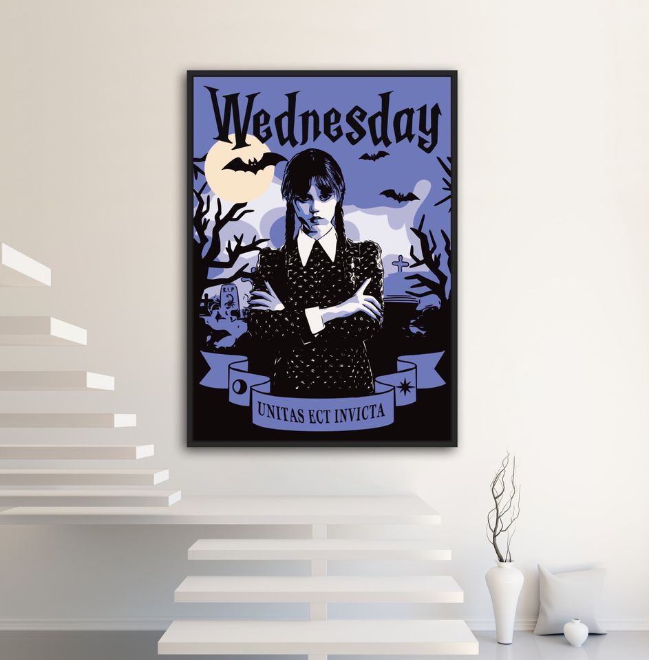 Wednesday Addams Wall Vertical Posters