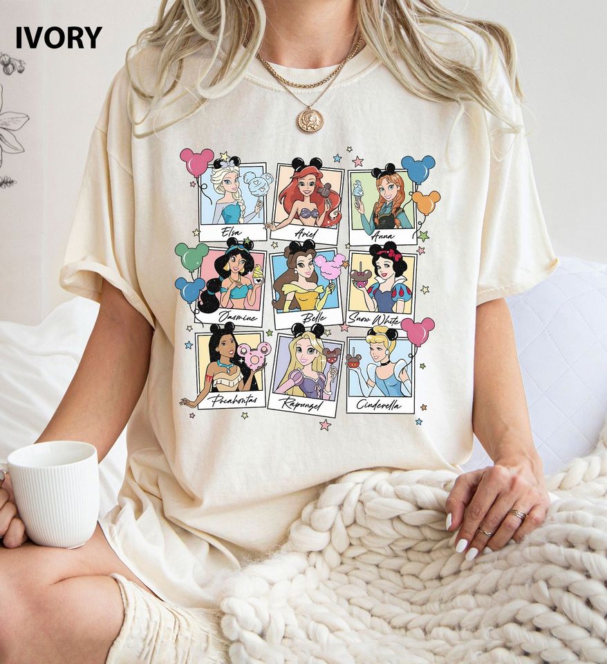 Retro Disney Princess Shirt, Princess Shirt