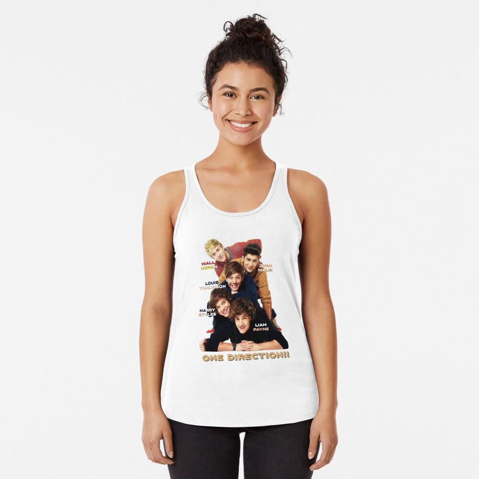 One Direction Racerback Tank Top