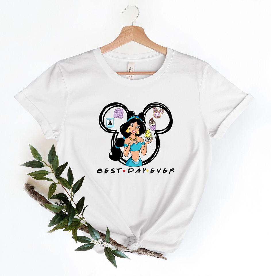 Disney Princess Shirt, Jasmine Best Day Ever Shirts, Disney Jasmine Shirt, Princess Jasmine Shirt, Disneyland Shirt, Magic Kingdom Shirt,