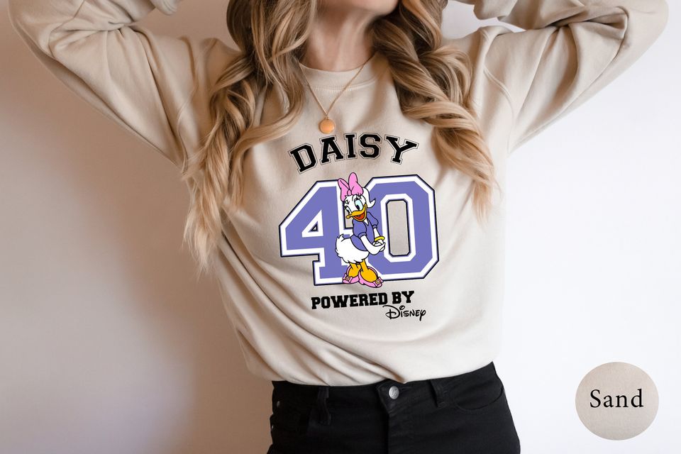 Cute Disney Vintage Daisy Sweatshirt, Daisy Duck the original 40 Sweatshirt