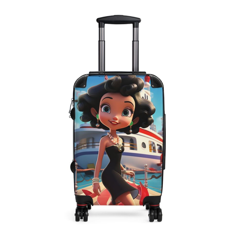 Betty Boop cruise travel Suitcase