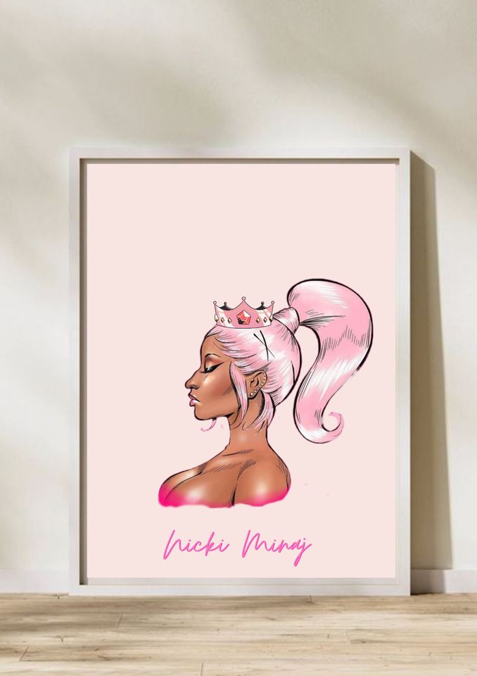 Nicki Minaj printable wall decor