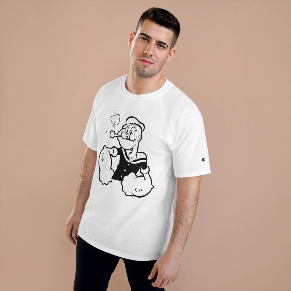 Popeye Champion T-Shirt, Popeye the Sailor T-Shirt