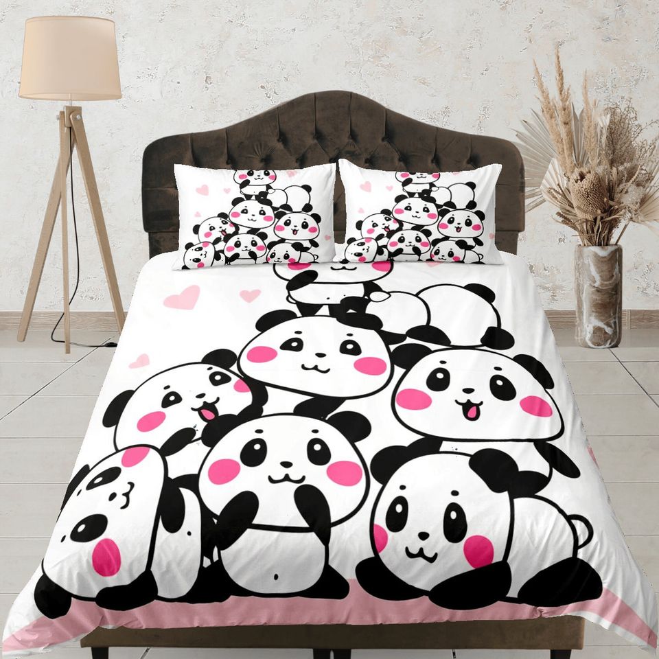 Baby Panda Bedding Set, Animal Bedding Set