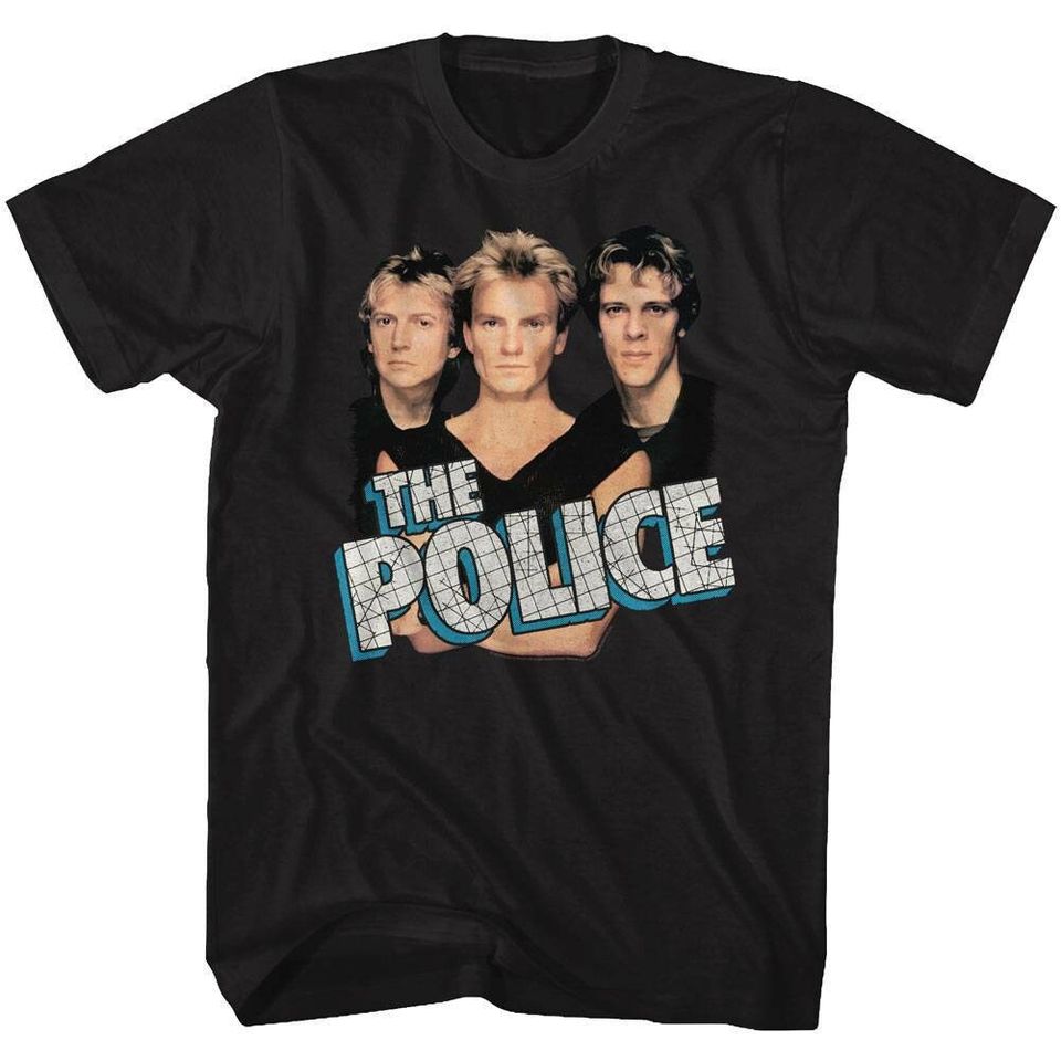 The Police Boys 'N' Blue Black T-Shirt