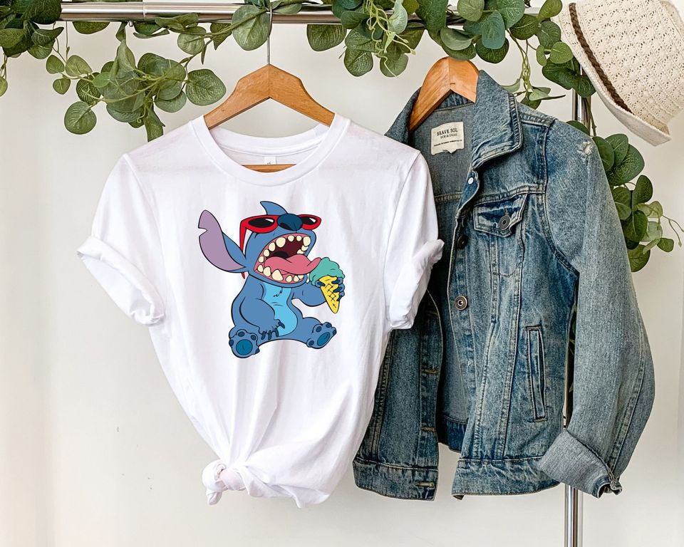 Stitch Ice Cream Disney Shirt, Ohana Shirt, Disney Stitch Shirt, Lilo and Stitch Shirt